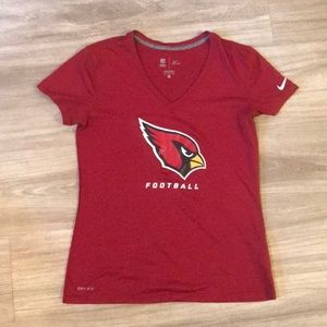 Nike Red Football Graphic Tee